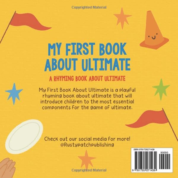 My First Book About Ultimate: A Rhyming Book about Ultimate