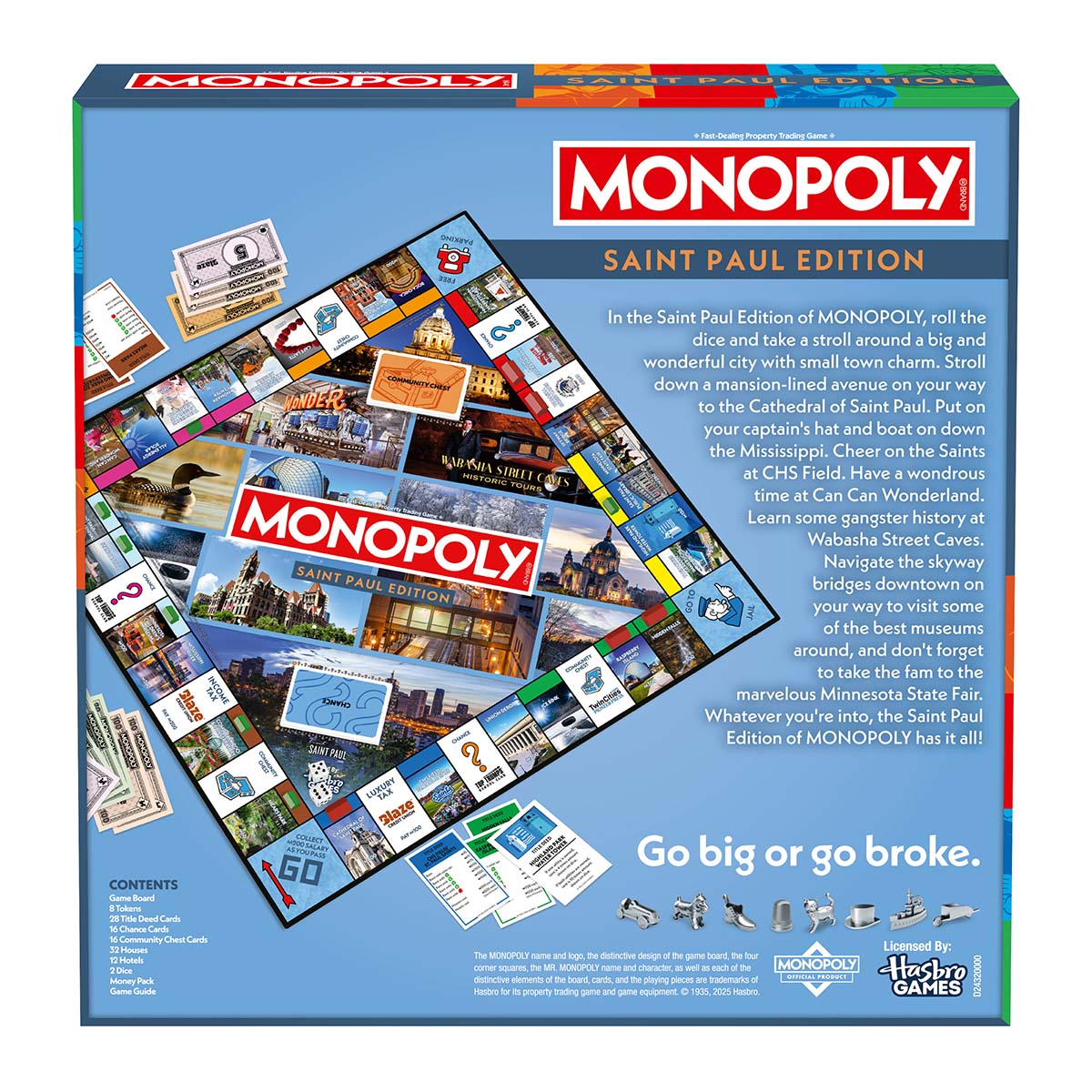 Monopoly Board Game - Saint Paul Edition