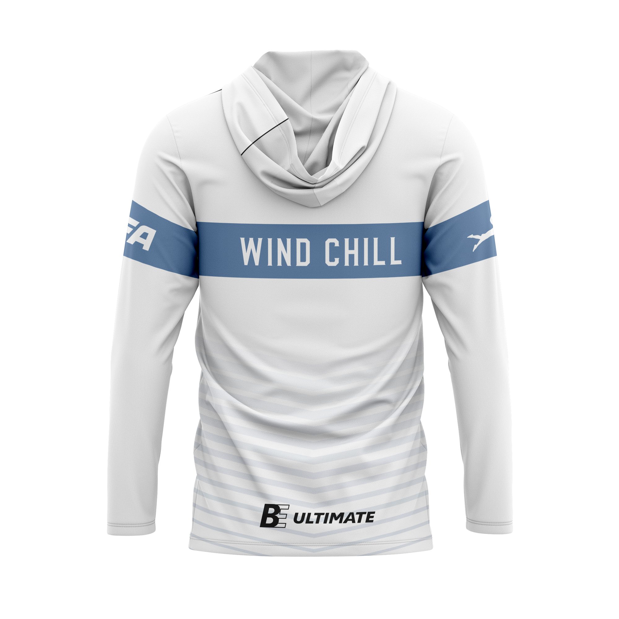 Wind Chill BE Ultimate Taiga Sun Hoodie -  White Stripe