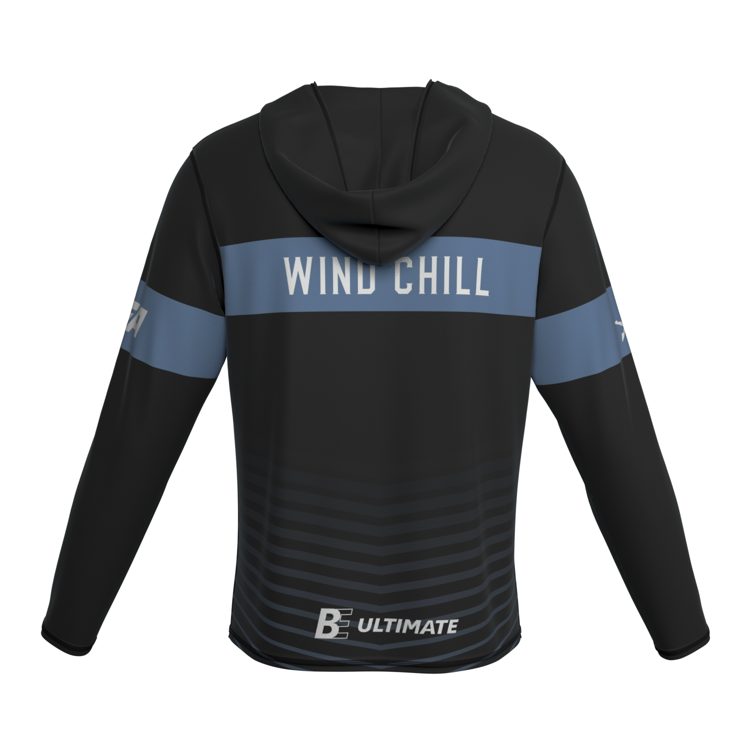 Wind Chill BE Ultimate Taiga Sun Hoodie -  Black Stripe