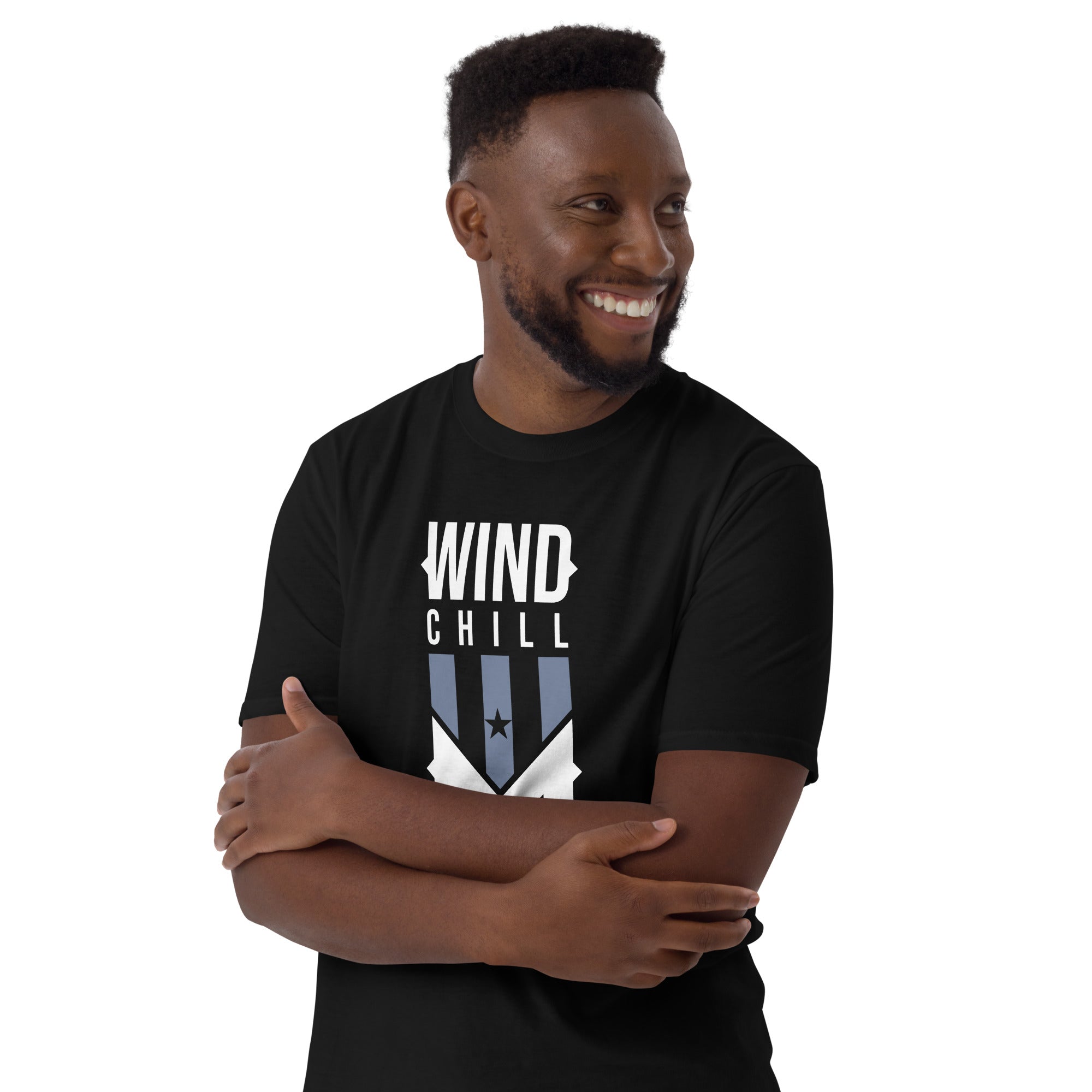 Wind Chill Dark Stacked Logo T-Shirt