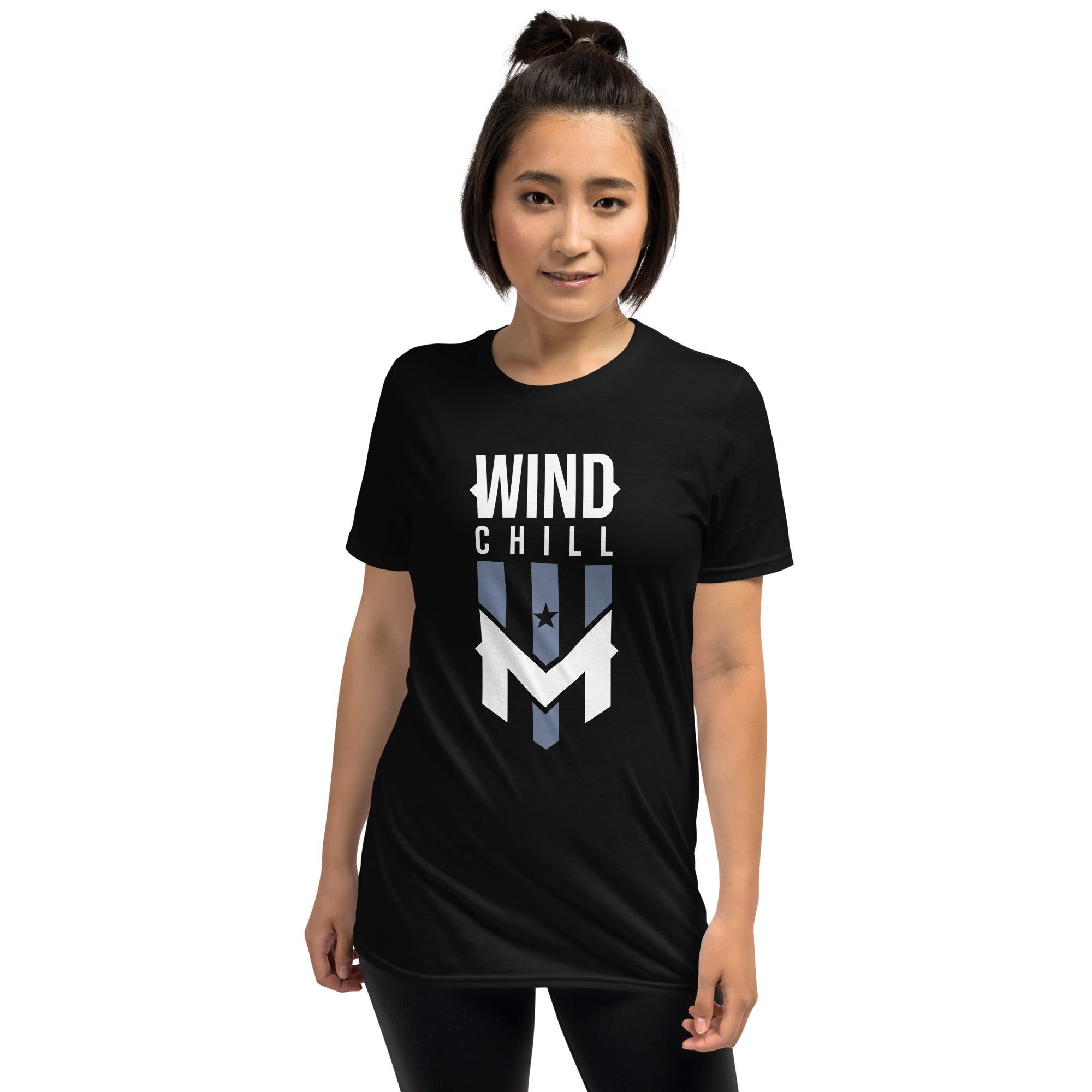 Wind Chill Dark Stacked Logo T-Shirt