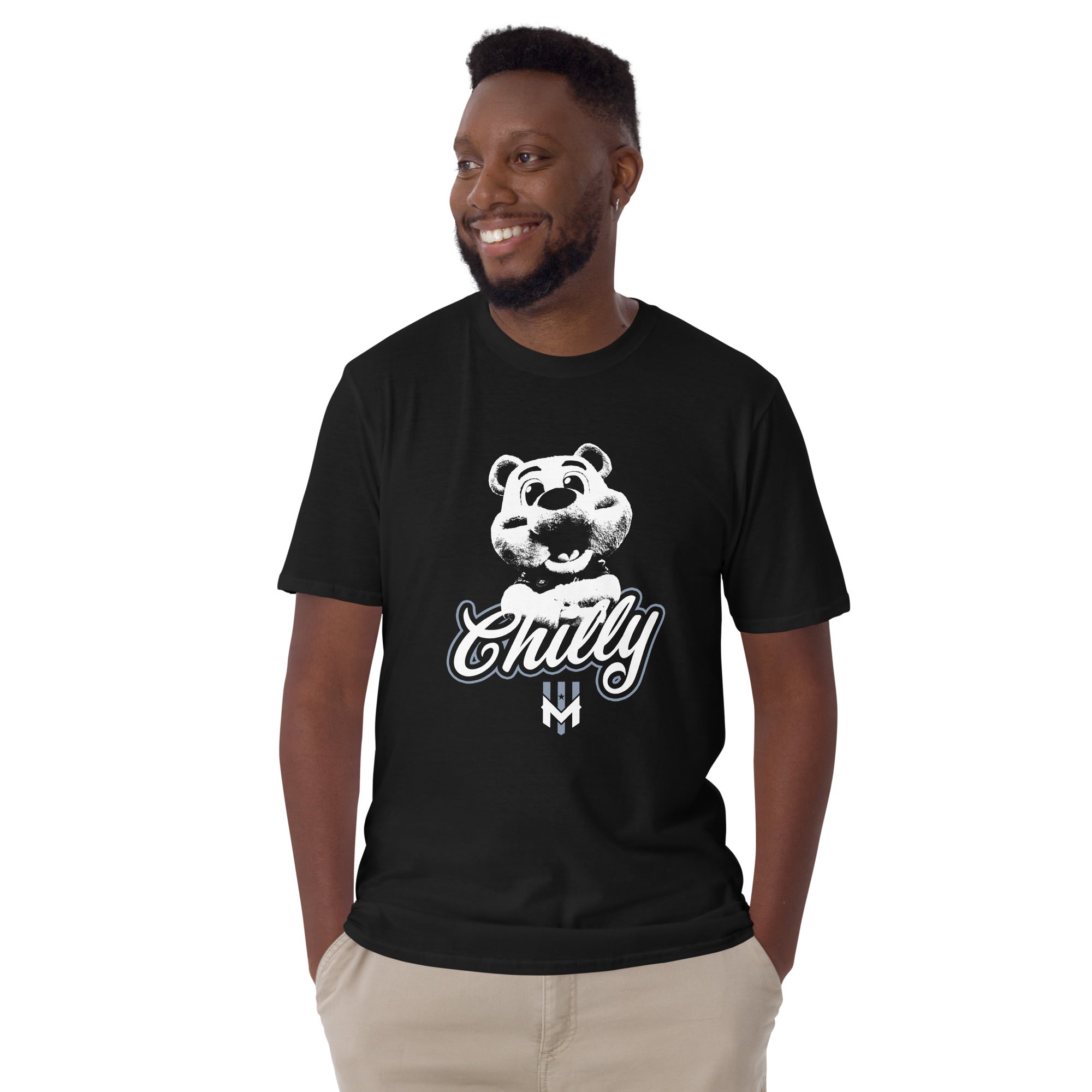 Wind Chill Dark "Chilly the Mascot" T-Shirt