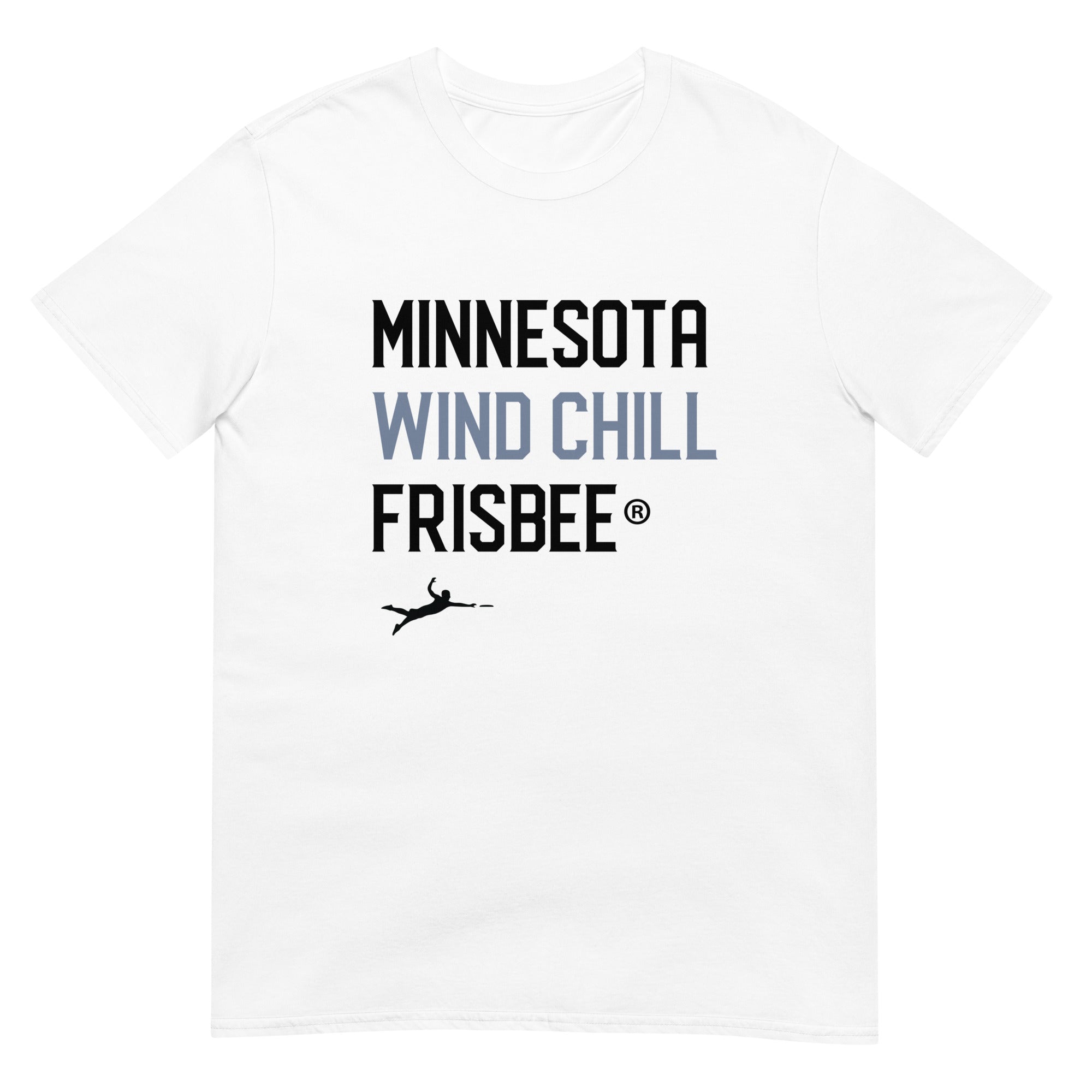 Wind Chill White Frisbee® T-Shirt