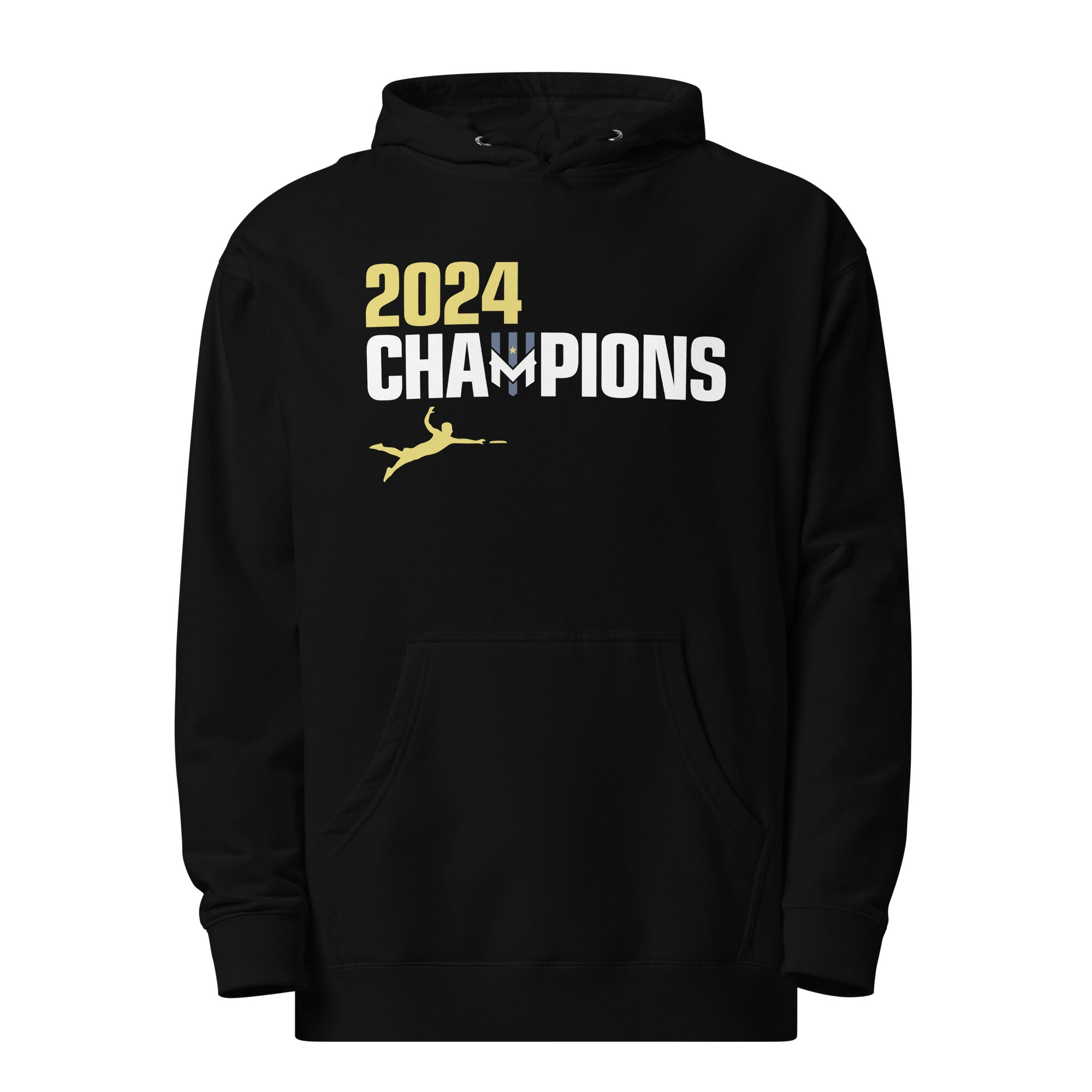 Wind Chill Black 2024 Champions Midweight Hoodie