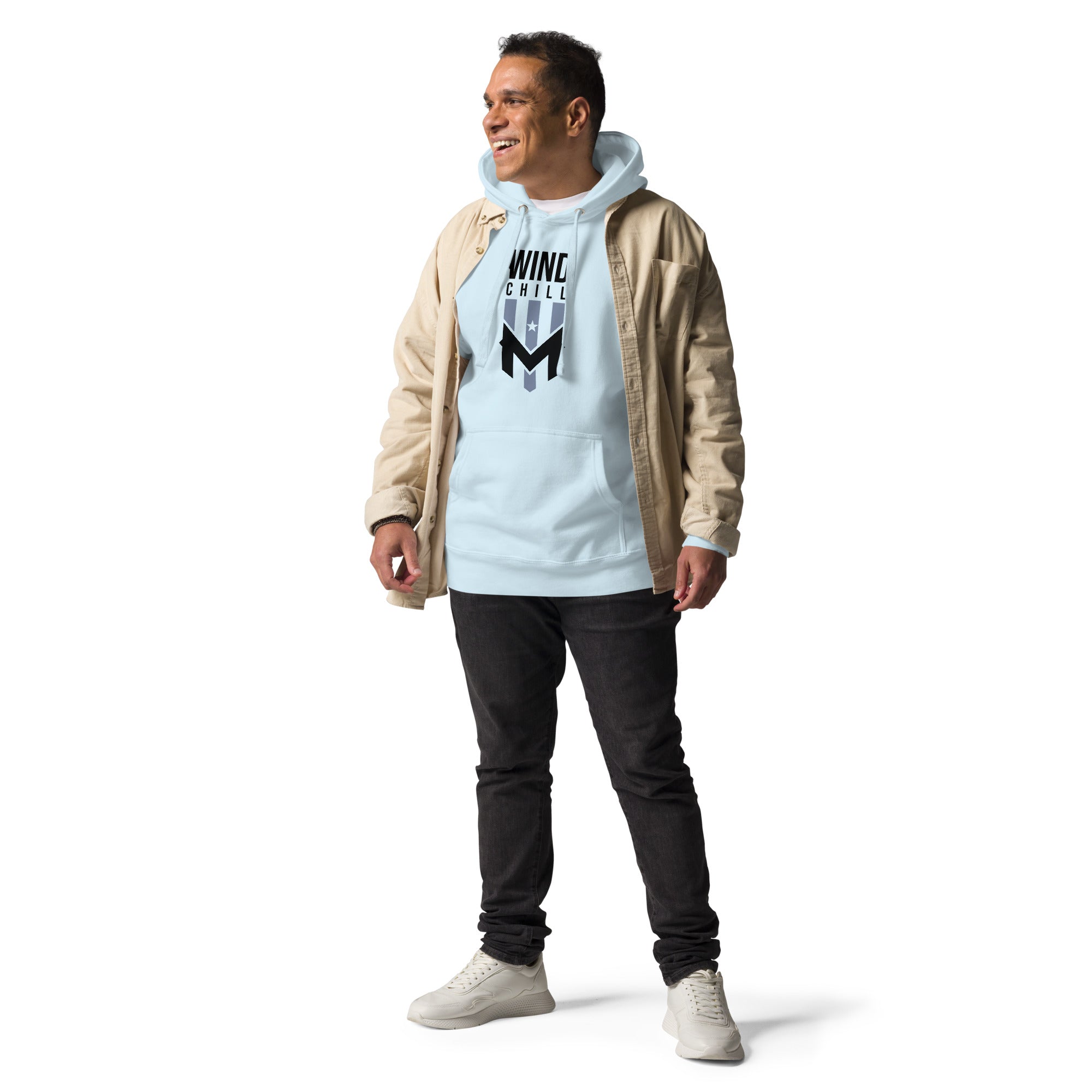 Wind Chill Light Stacked Logo Hooded Sweatshirt