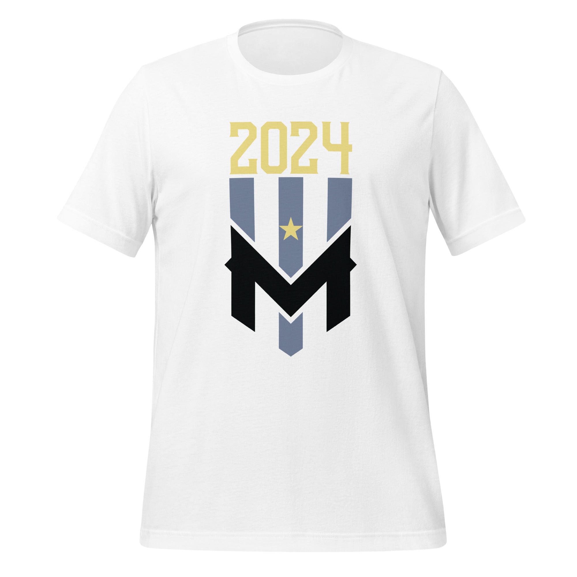 Wind Chill White Stacked 2024 Champs T-Shirt