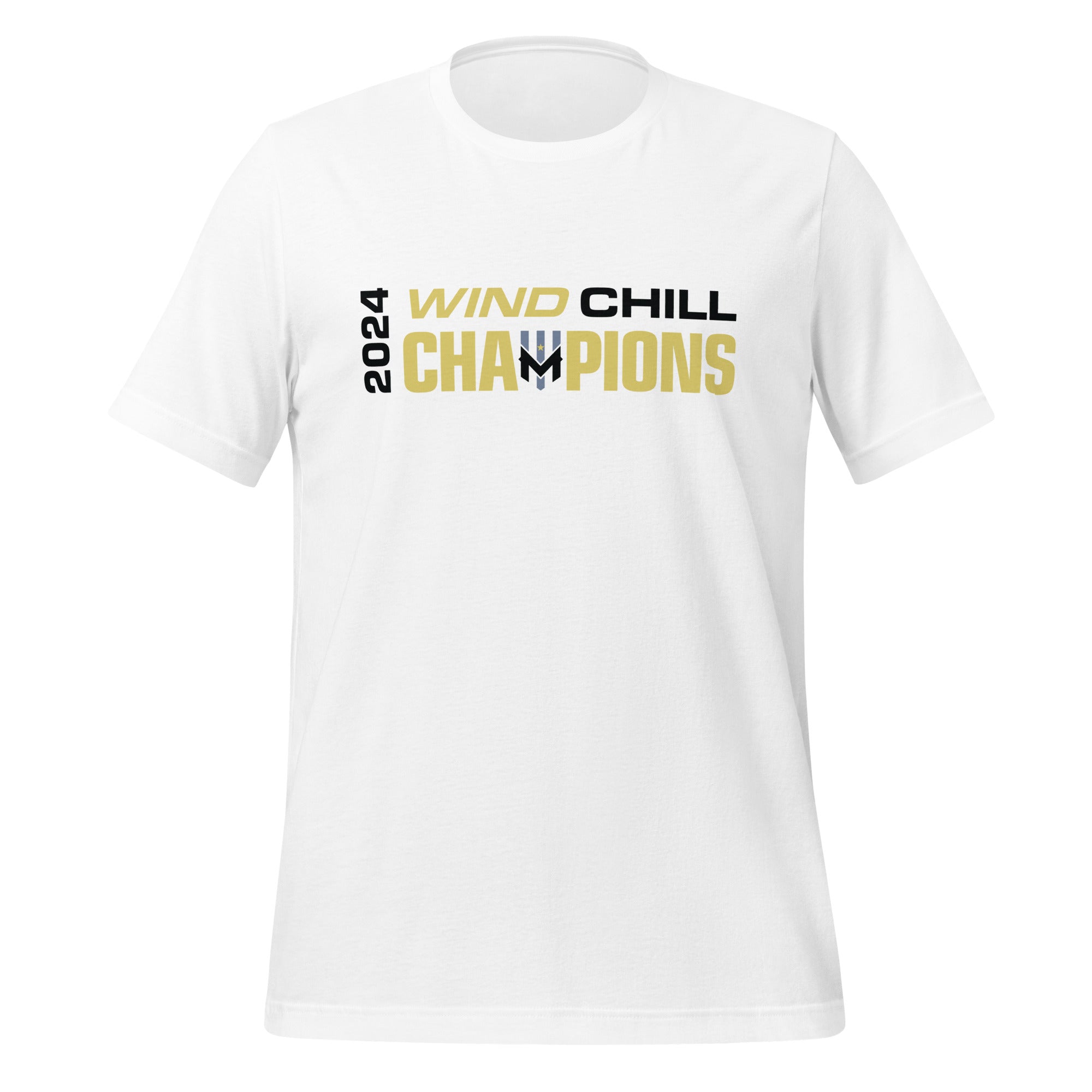 Wind Chill White 2024 Wind Champions T-Shirt