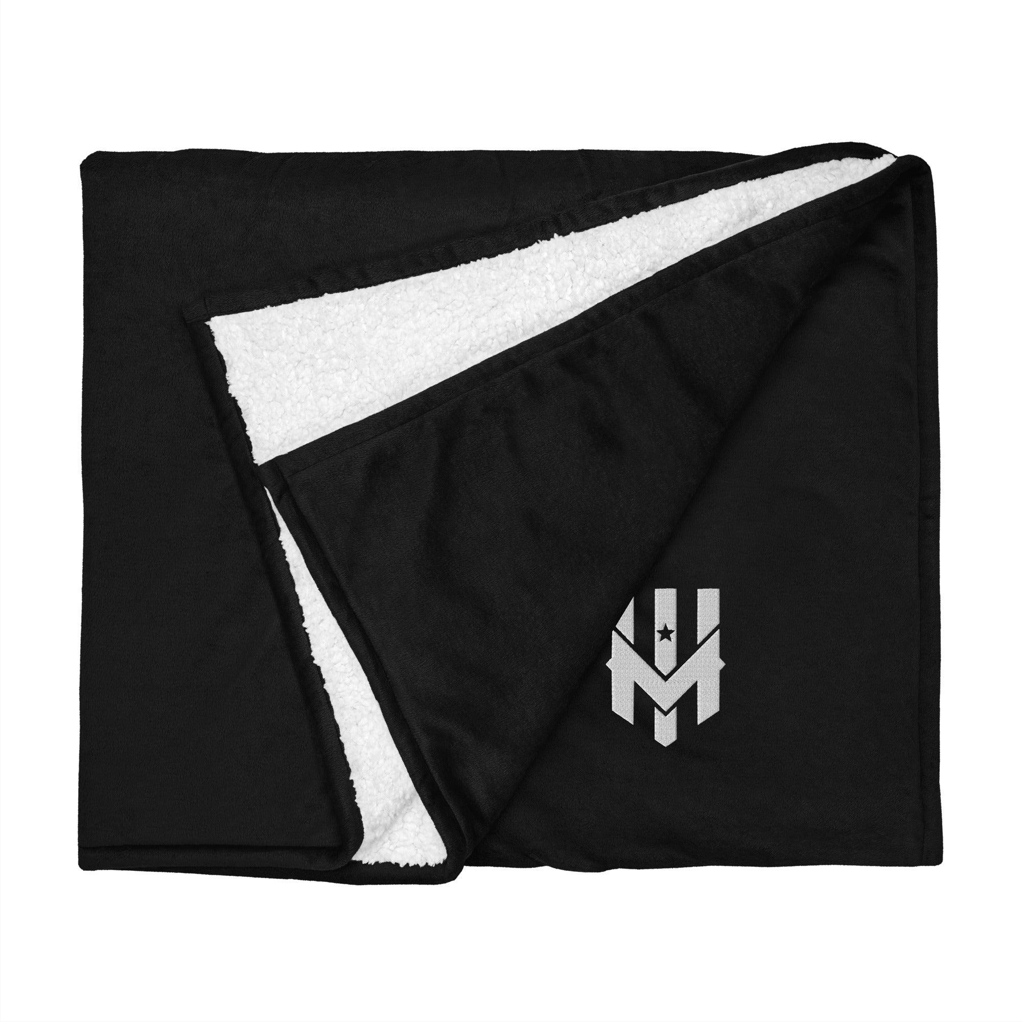 Wind Chill Embroidered Premium Sherpa Blanket (60" x 50")