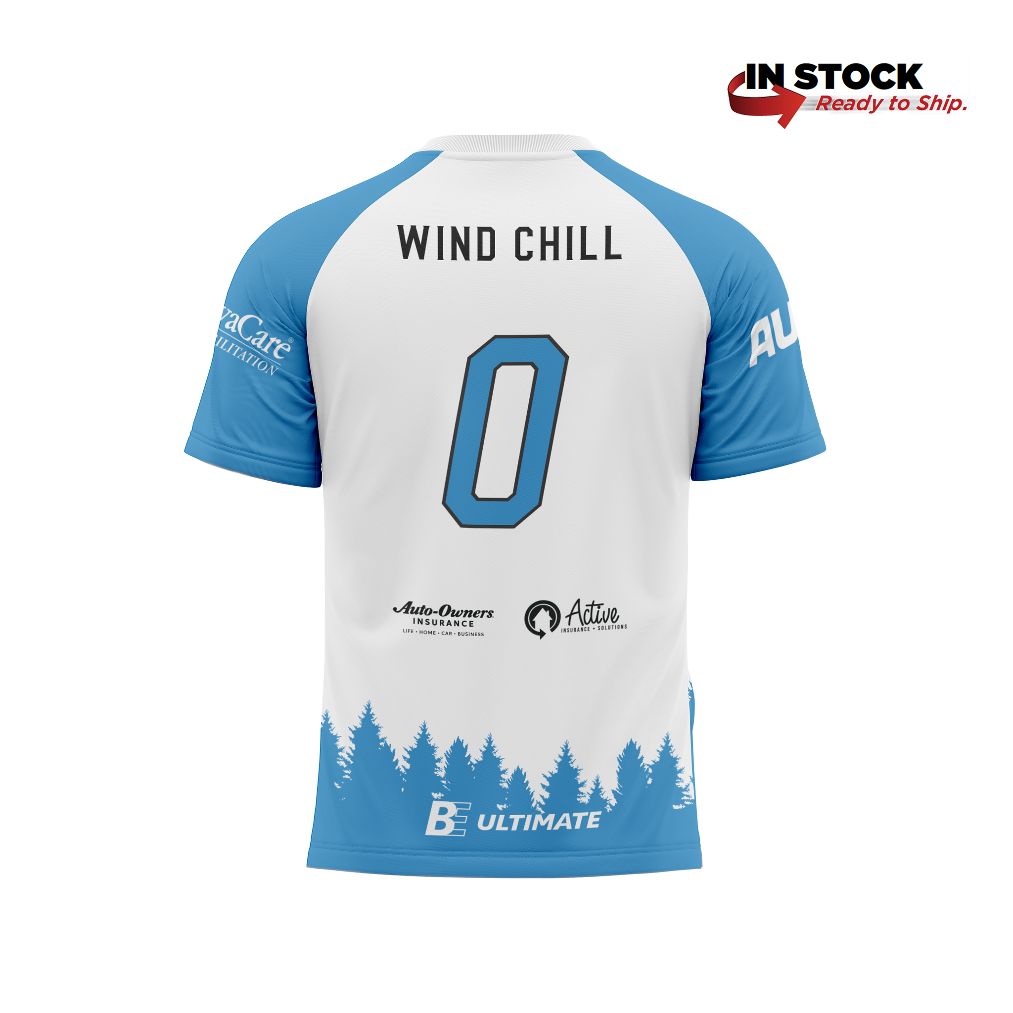 Wind Chill 2023 Away Replica Jersey - Wind Chill #0 - Ready to Ship