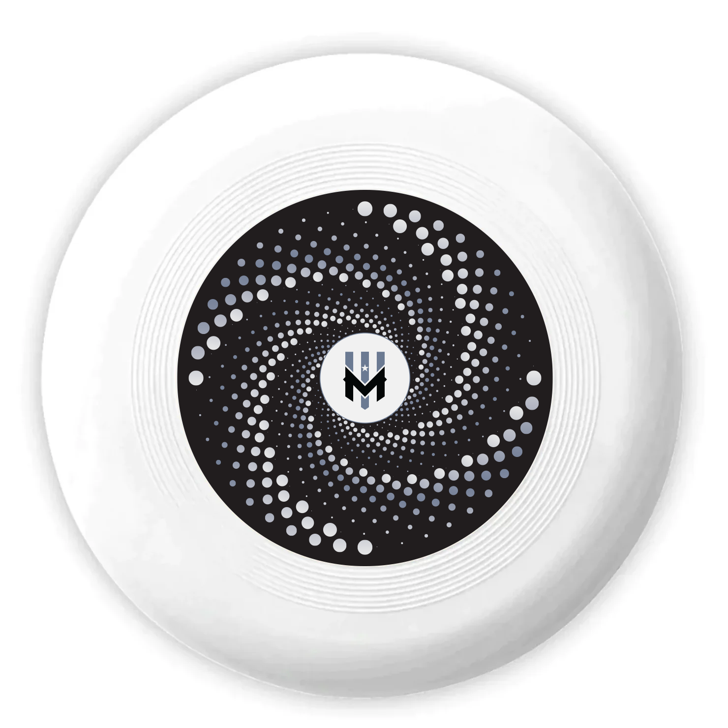 Wind Chill Swirl Black Professional Ultimate Frisbee TM