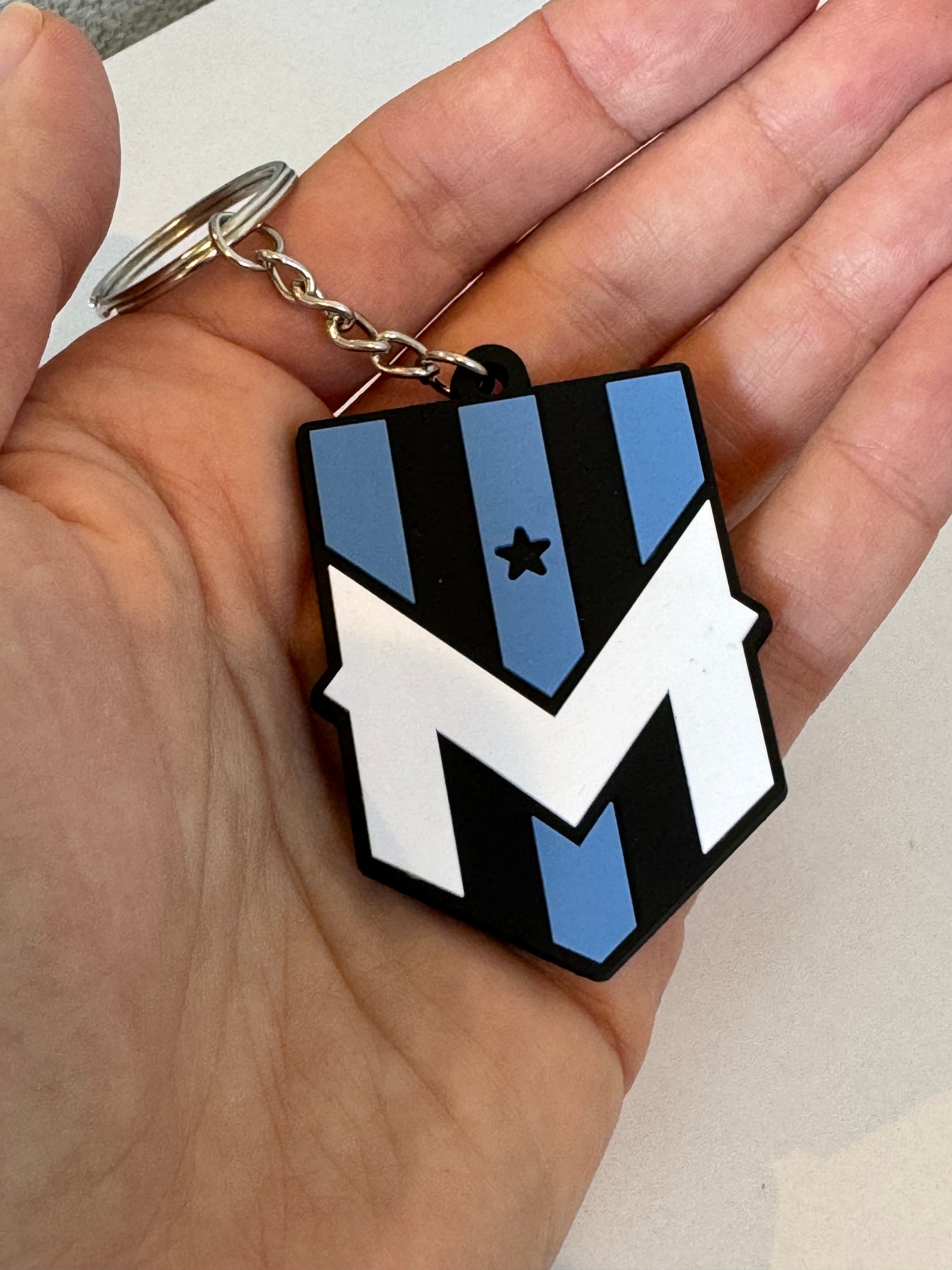 Wind Chill 3D Rubber Keychain