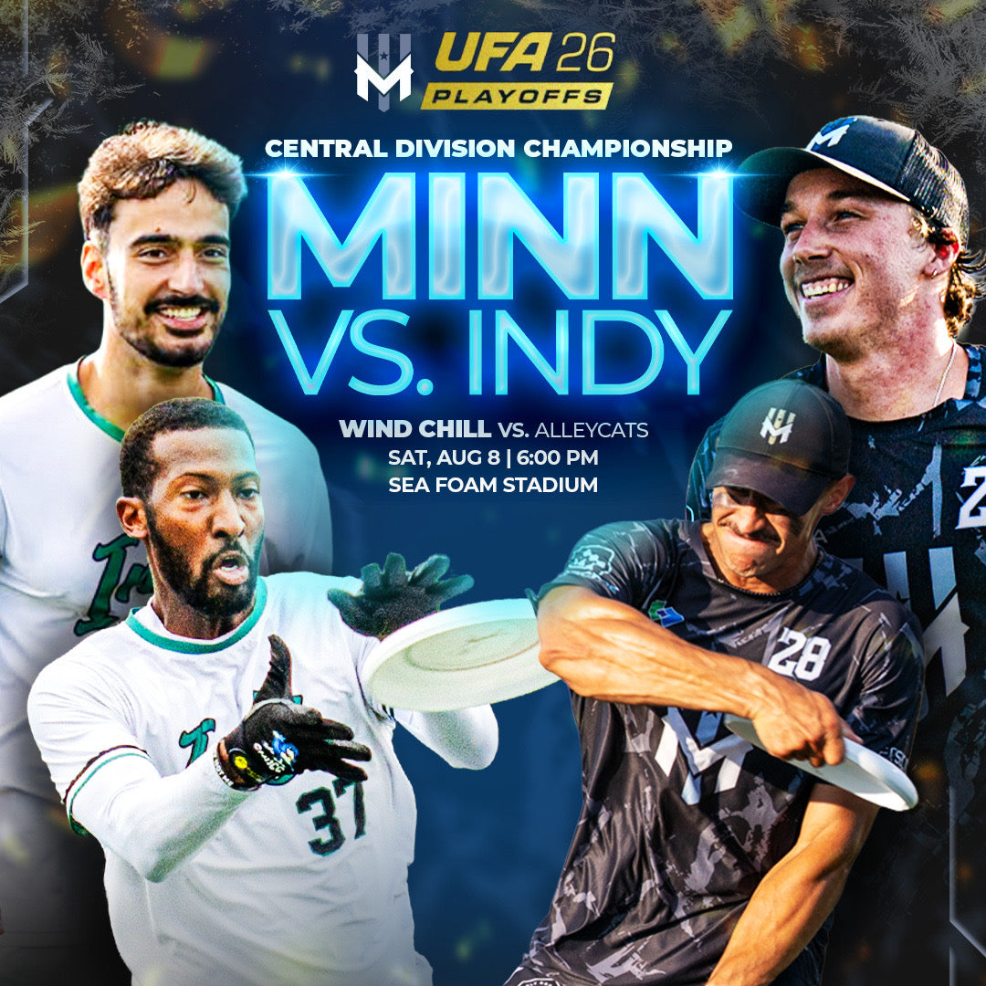 Minnesota Wind Chill vs. Indianapolis AlleyCats - 8/8/26 - Central Division Championship Tickets