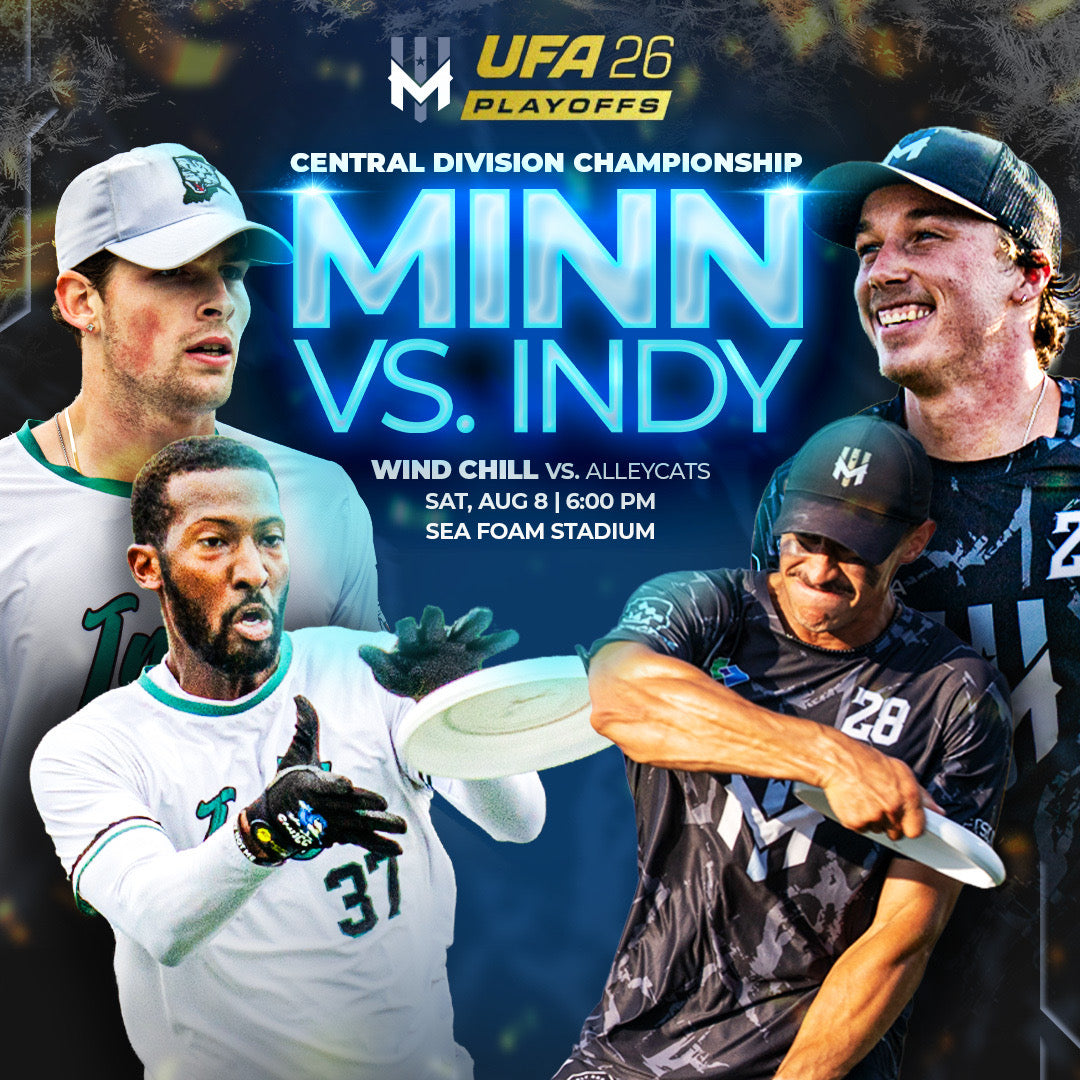 Minnesota Wind Chill vs. Indianapolis AlleyCats - 8/8/26 - Central Division Championship Tickets