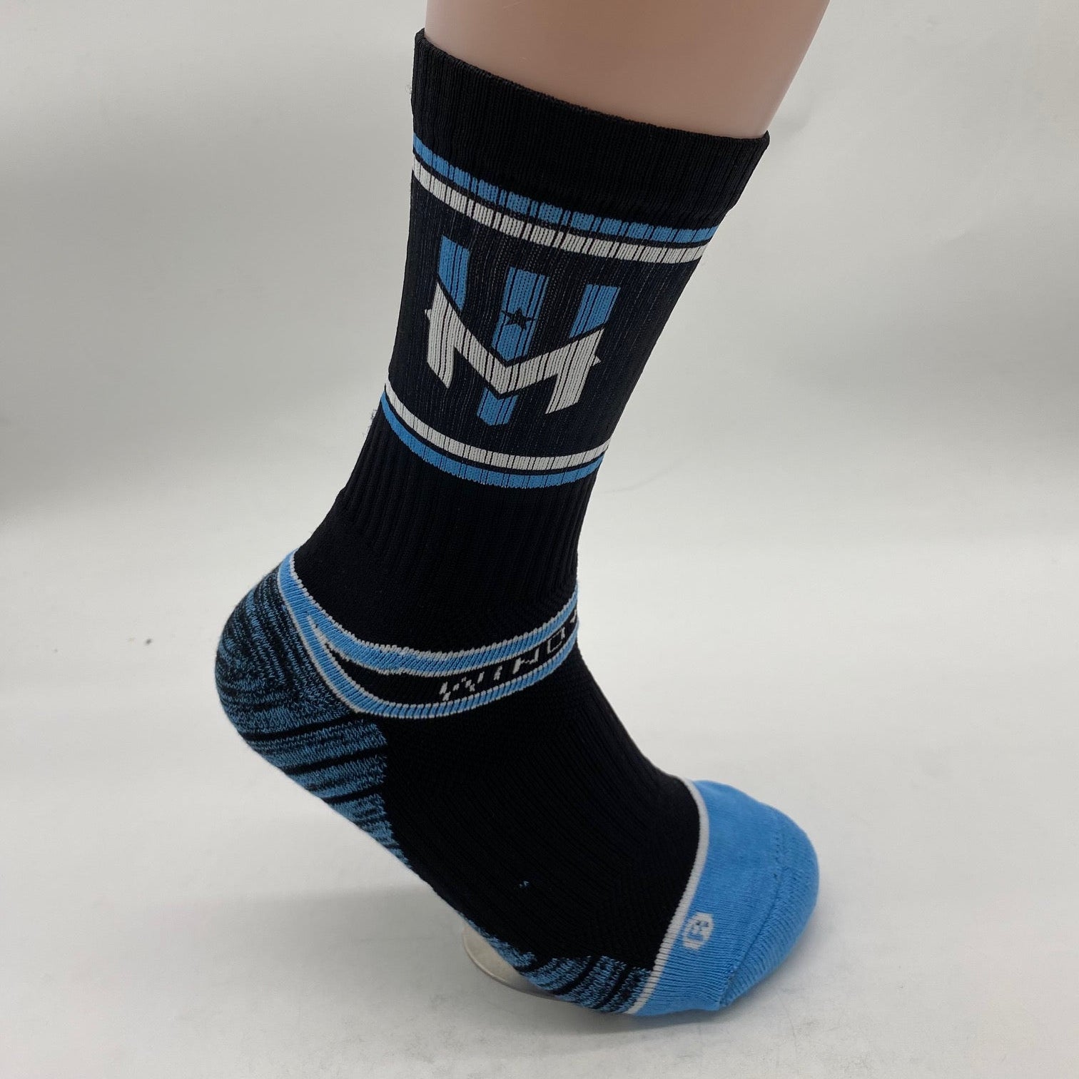 Wind Chill Sublimated Athletic Socks - Black