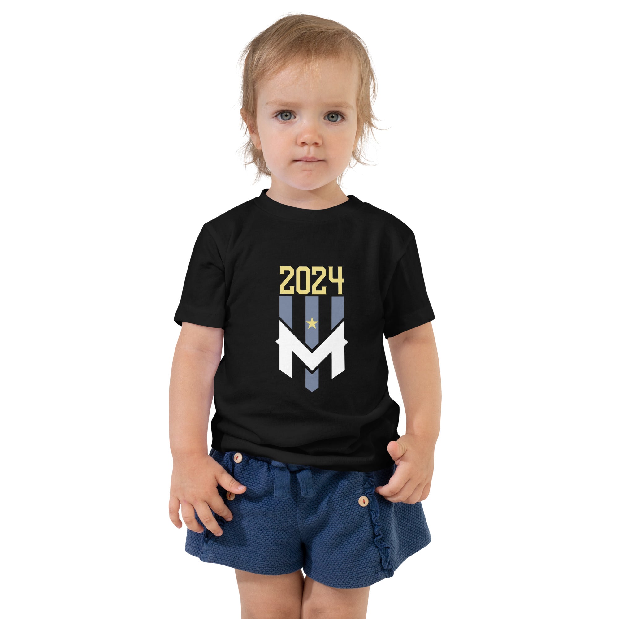 Wind Chill Black 2024 Champions Toddler Short Sleeve Tee