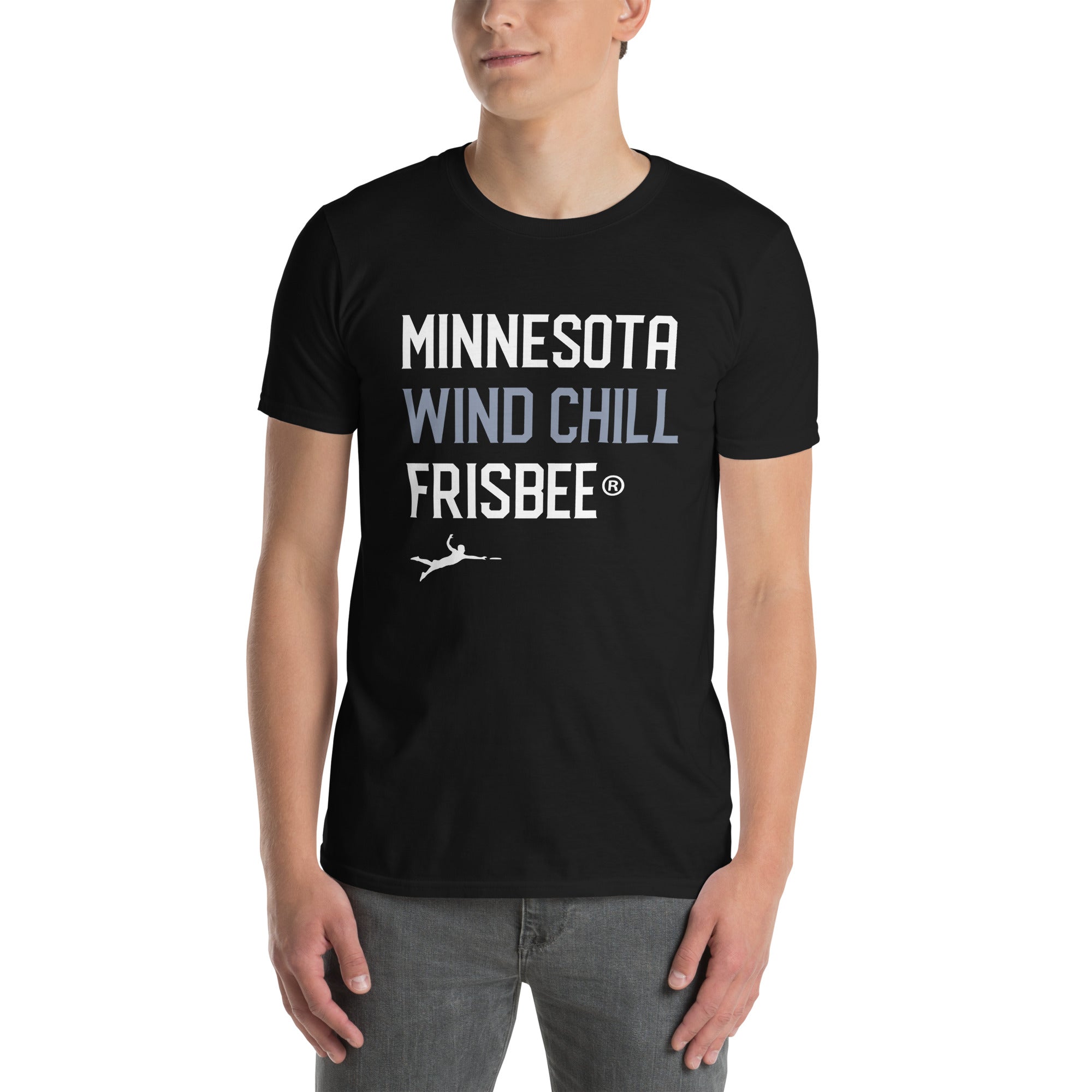 Wind Chill Black Frisbee® T-Shirt