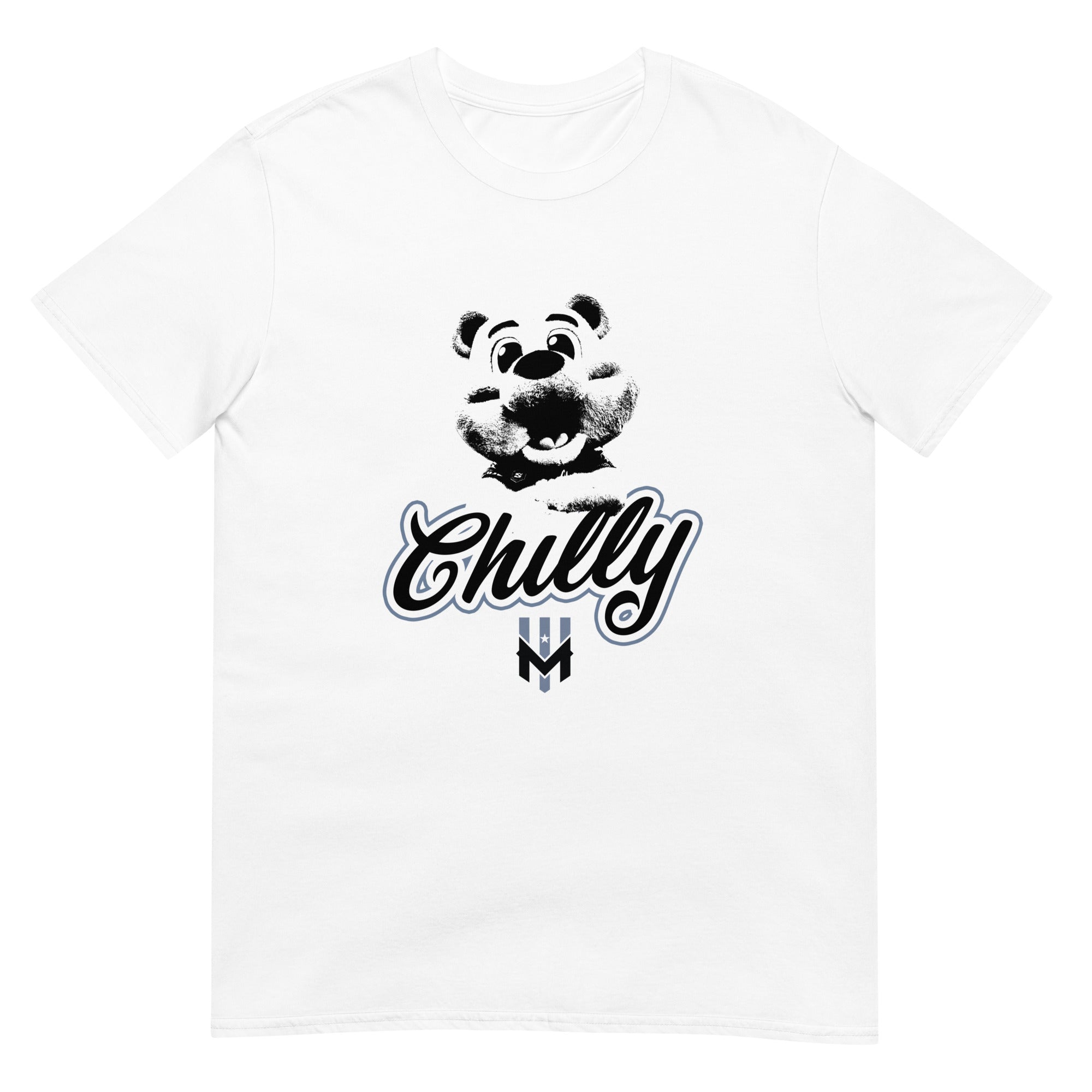Wind Chill White "Chilly the Mascot" T-Shirt
