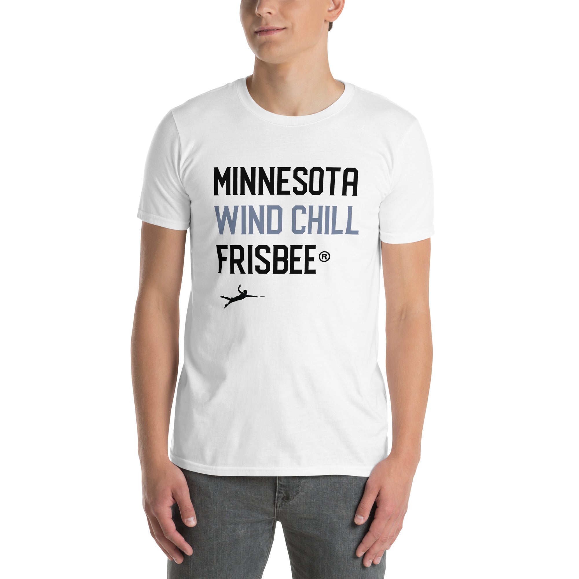 Wind Chill White Frisbee® T-Shirt