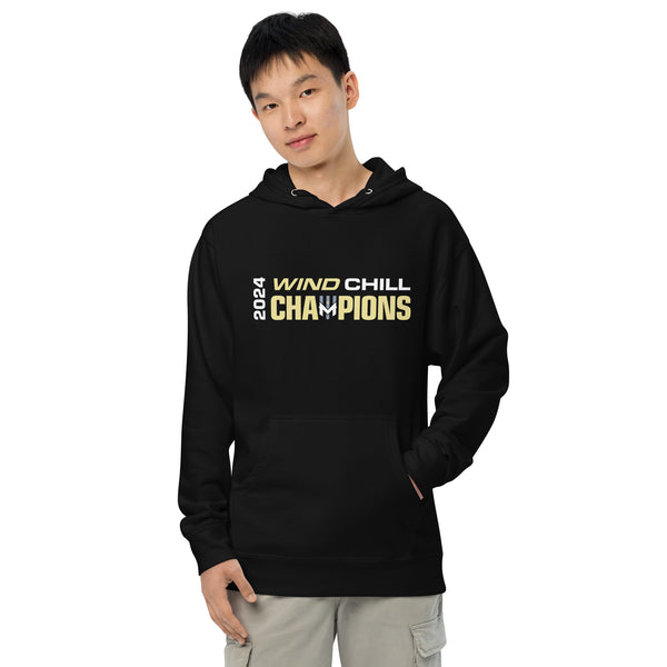 Wind Chill Black Wind Champions Midweight Hoodie - Minnesota