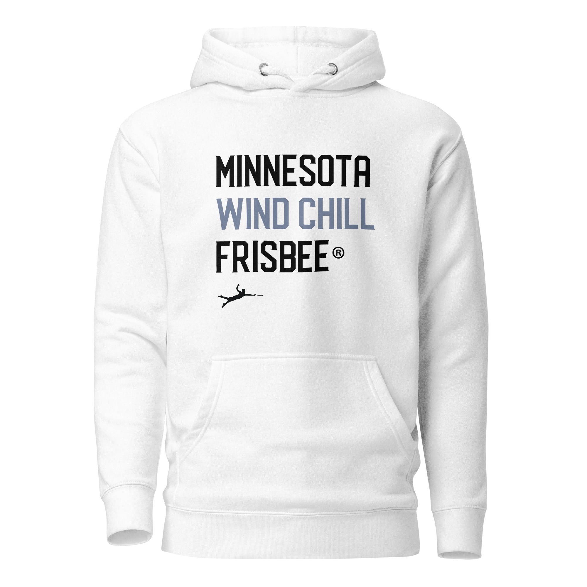 Wind Chill White Frisbee® Hoodie