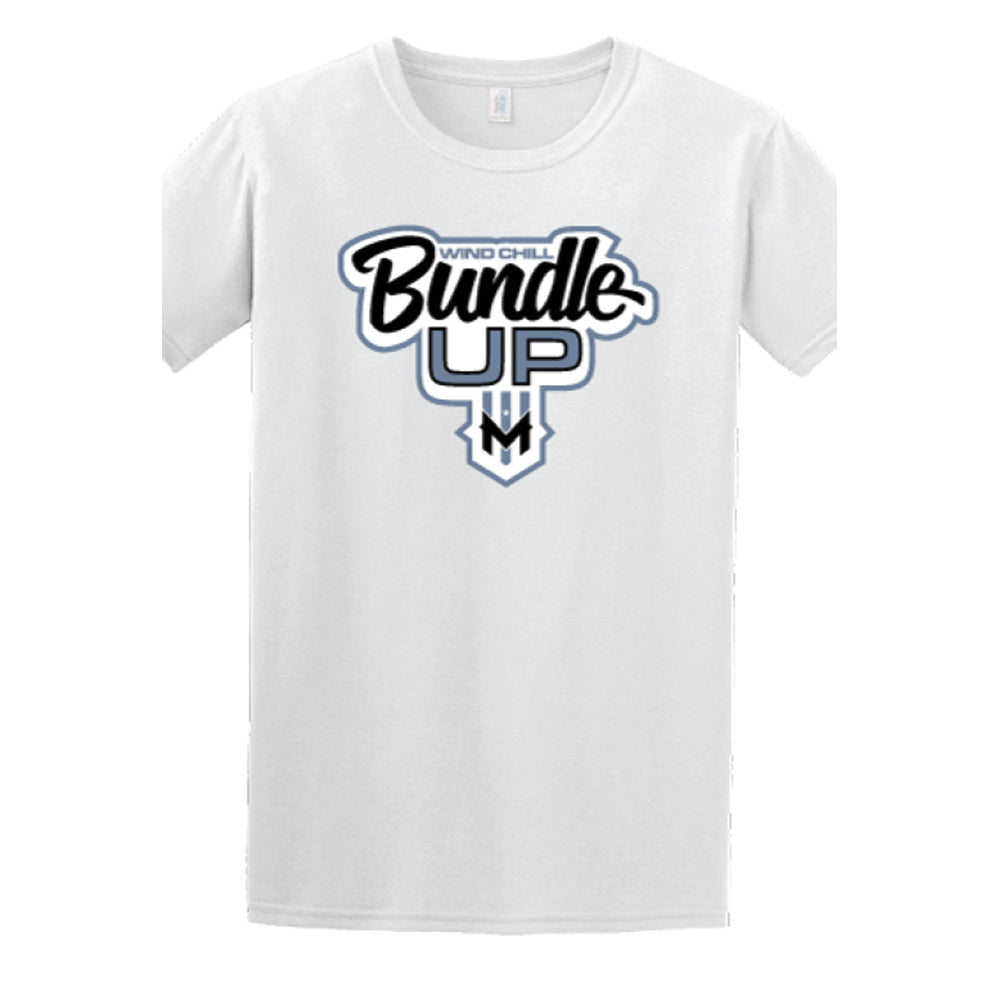 Wind Chill White Bundle-Up T-Shirt