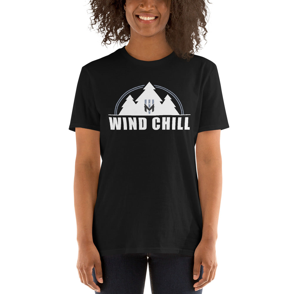 Wind Chill Black/Dark Heather Trees T-Shirt