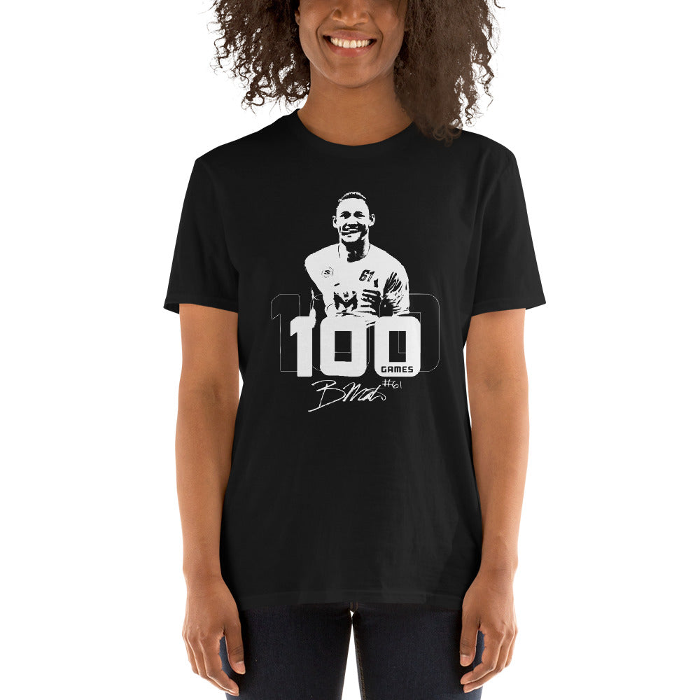 Brandon Matis 100 Career Games T-Shirt